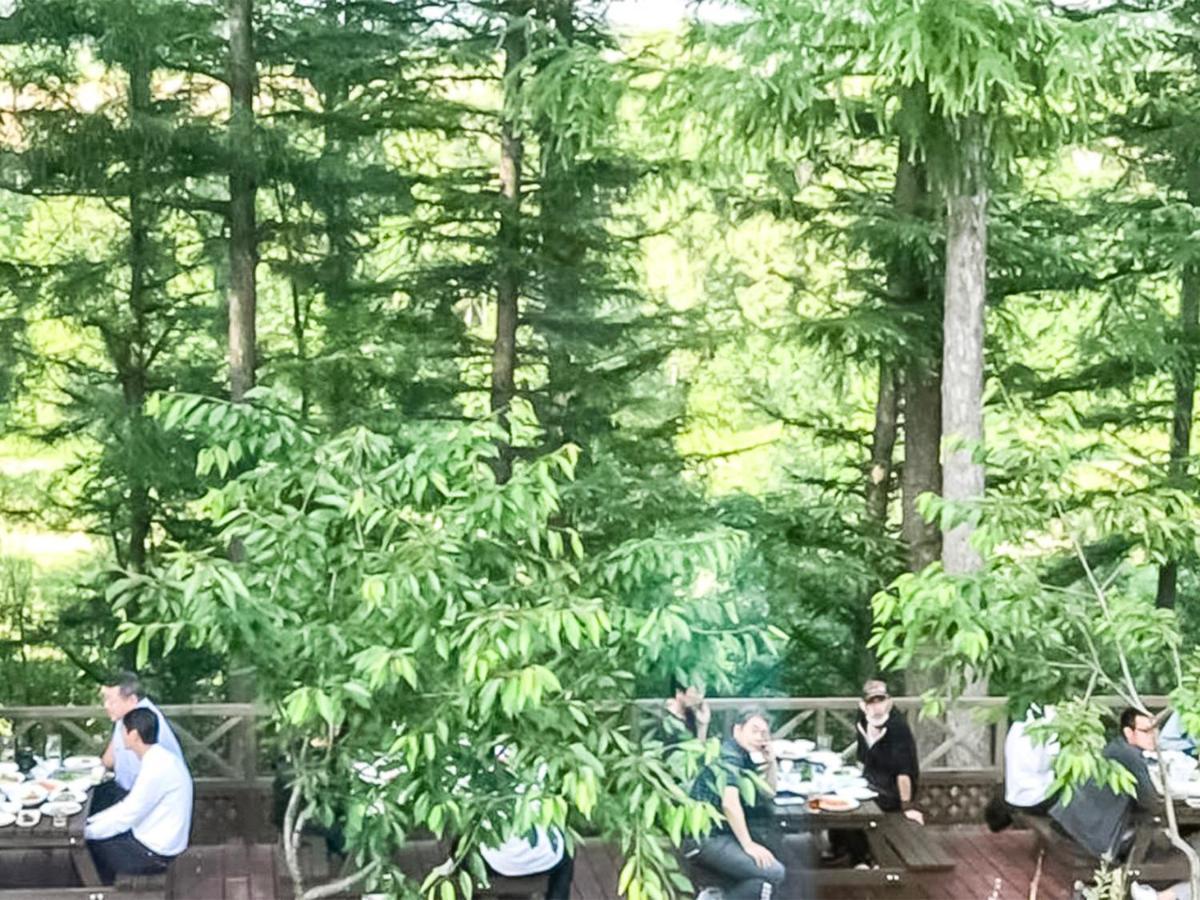 Ritz Garden Niji Pension Biei Buitenkant foto