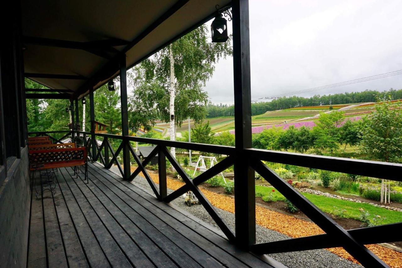 Ritz Garden Niji Pension Biei Buitenkant foto