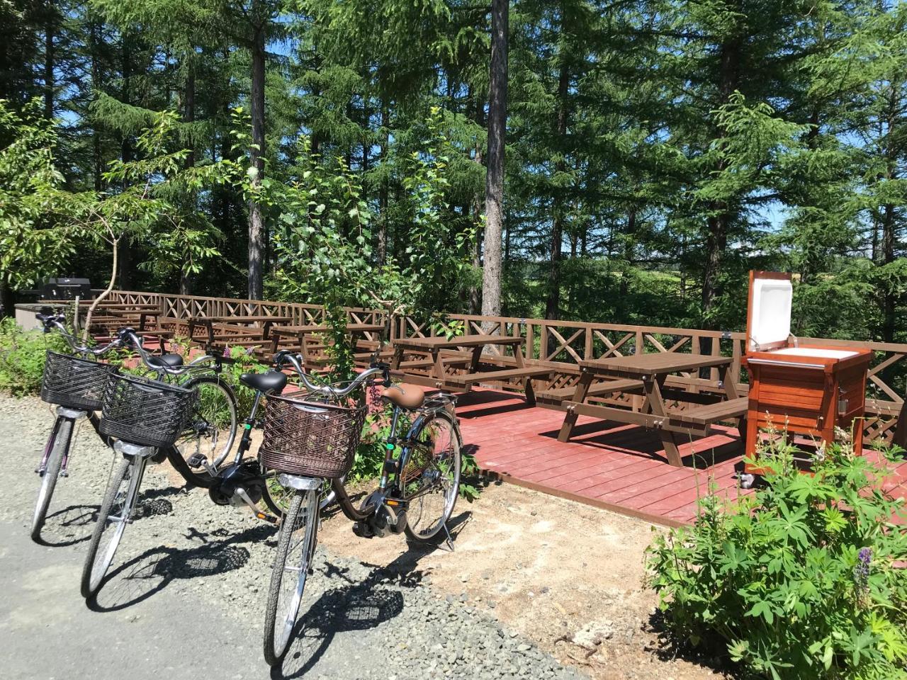 Ritz Garden Niji Pension Biei Buitenkant foto
