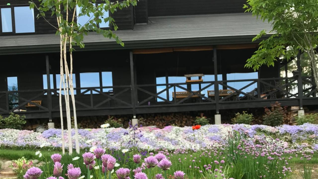 Ritz Garden Niji Pension Biei Buitenkant foto